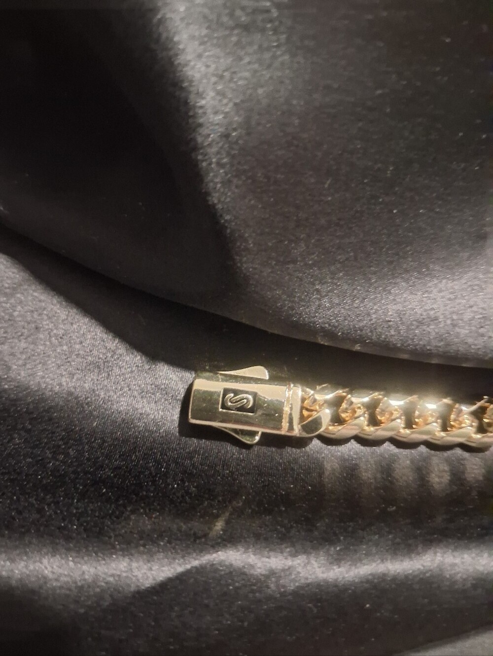Gold Filled Men's Curb Chain Bracelet - Luxury Finish 8"